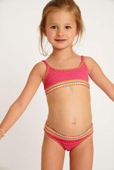 BIKINI BAMBINA  FUCSIA MPORTO FRAMBOISE BANANA MOON